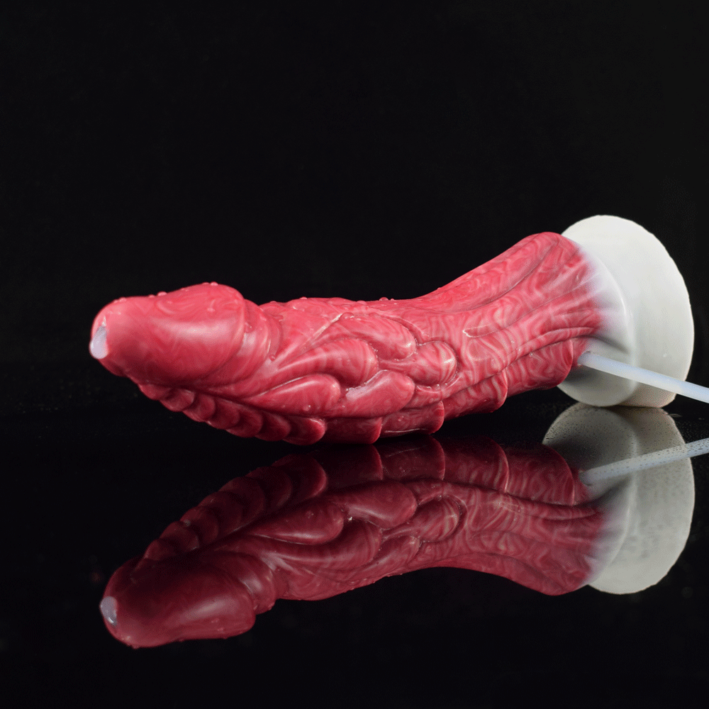 8 Inch Red Ejaculating Dragon Dildo
