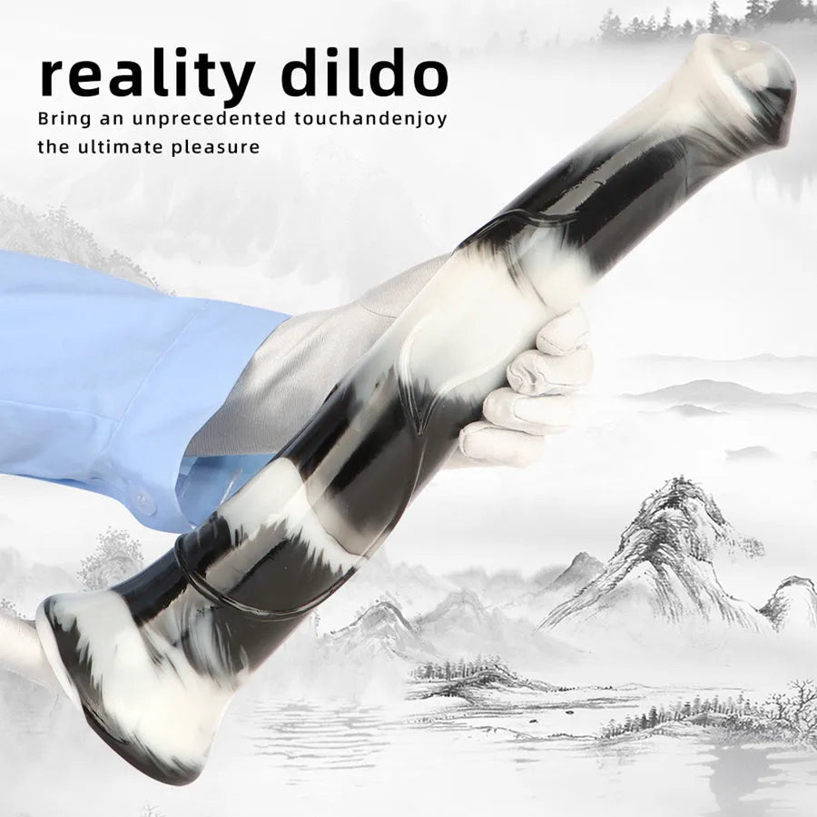 16 Inch Long Huge Horse Dildo
