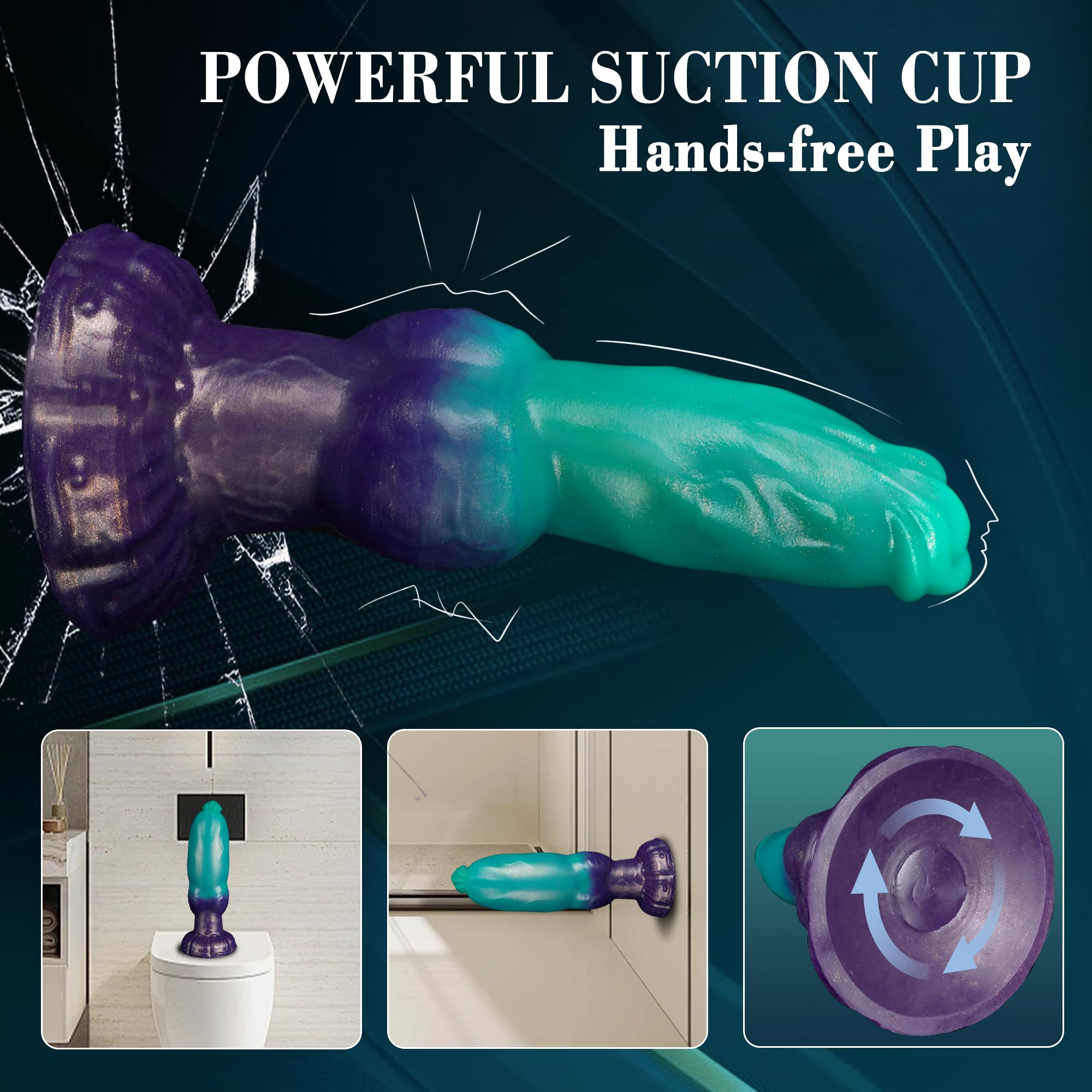 Fantasy Monster Dog Knot Inflatable Dildo