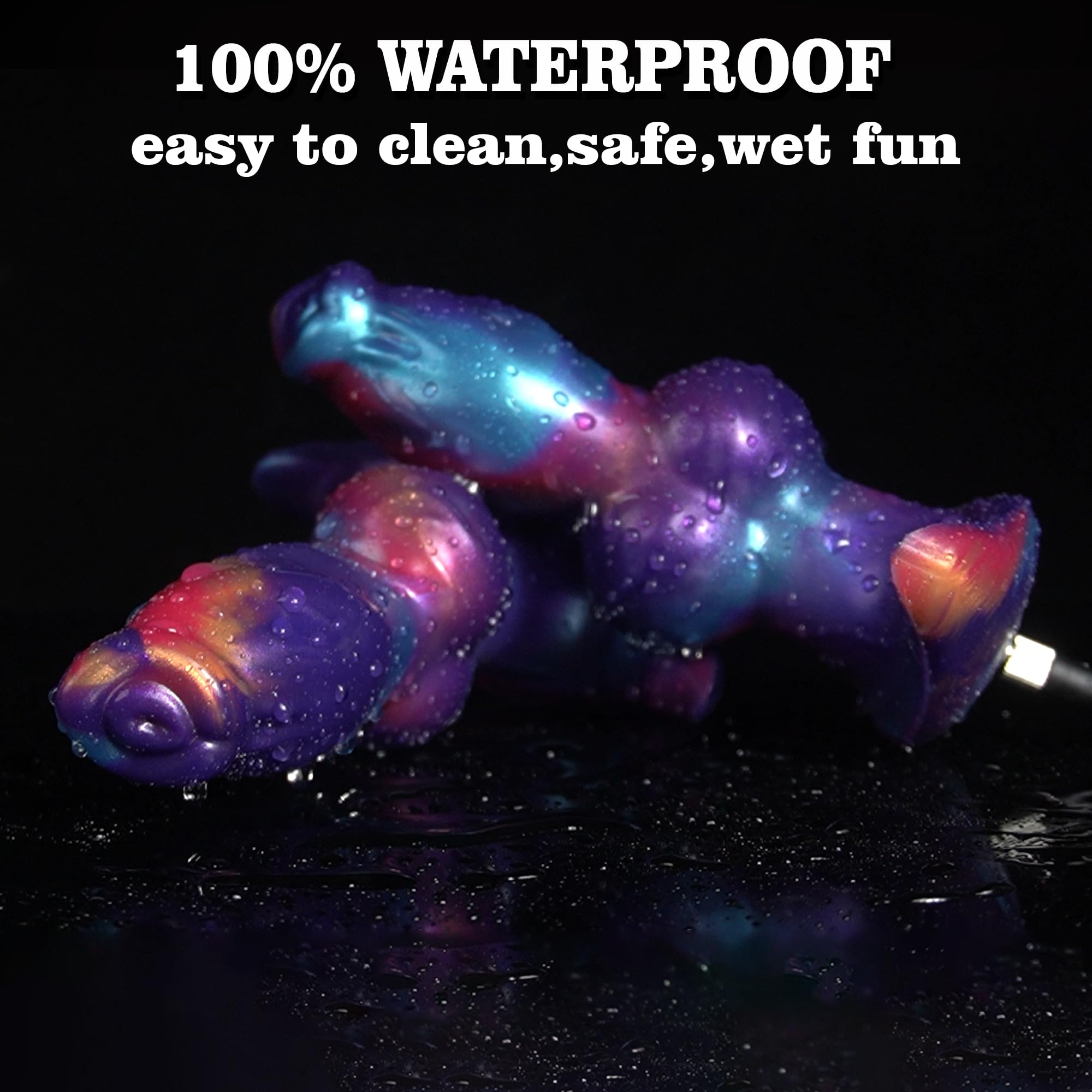 6 Inch Fantasy Dog Knot Inflatable Anal Plug