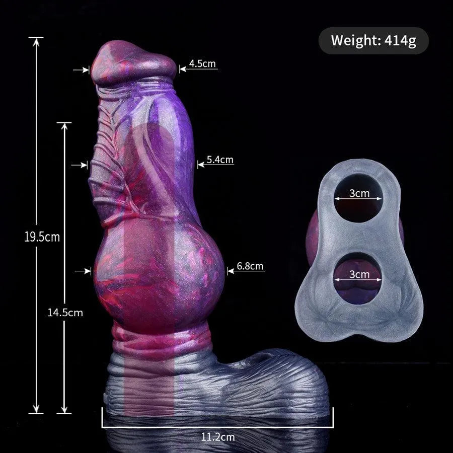 Alien Creature Silicone Penis Extender Sleeve