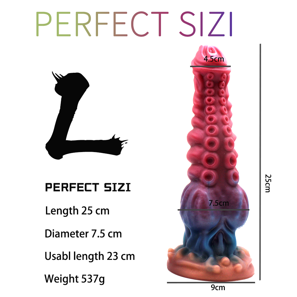 Fantasy Monster Tentacle Dildo with Knot