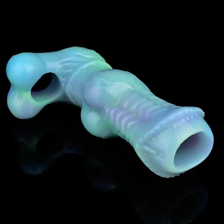 Luminous Knot Delayed Ejaculation Horse Cock Sleeve