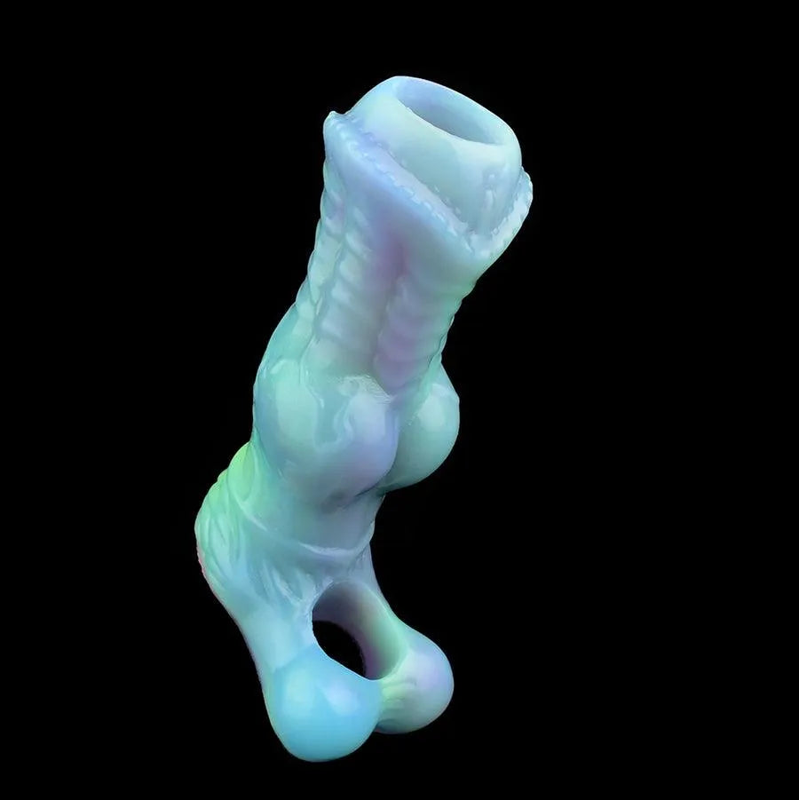 Luminous Knot Delayed Ejaculation Horse Cock Sleeve