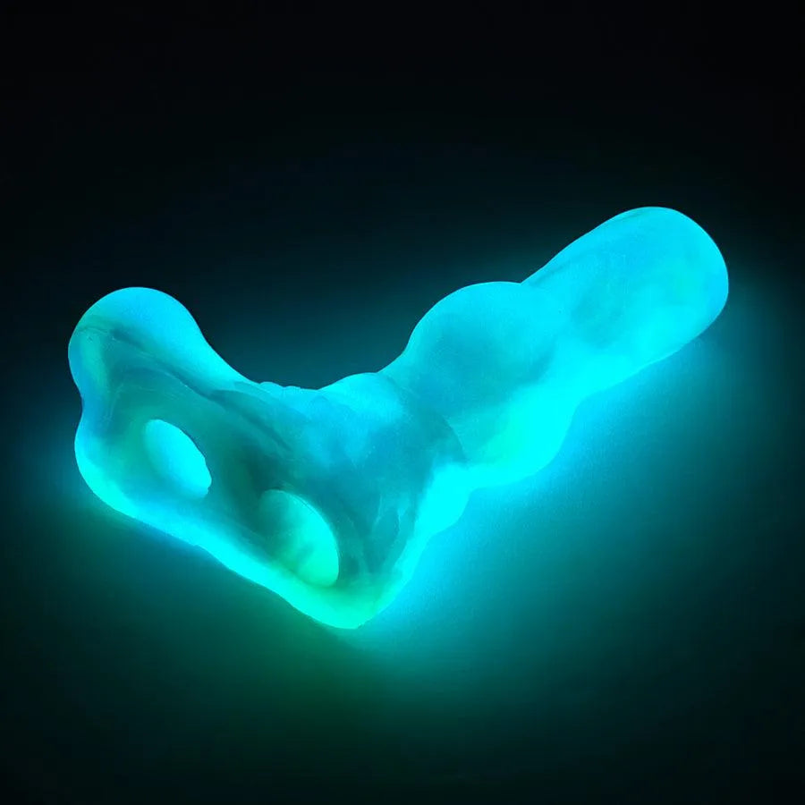 5 Inch Fluorescent Animal Knot Penis Sleeve
