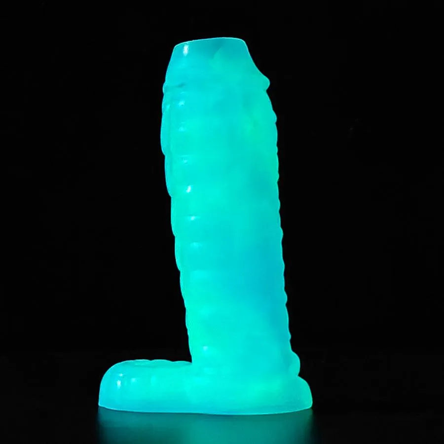 5 Inch Dragon Scale Textured Open Penis Sleeve