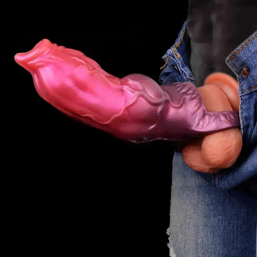 Dog Knot Cock 7 Inch Penis Sleeve
