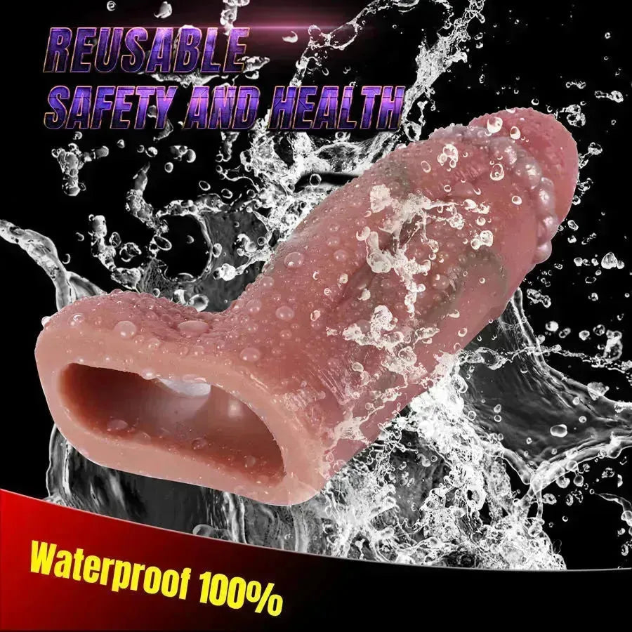 6 Inch Spiked Cock Open Penis Sleeve