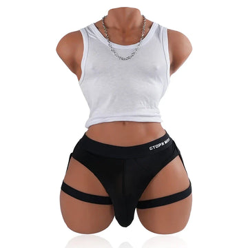 Realistic Strong Male Sex Doll Torso Dildo