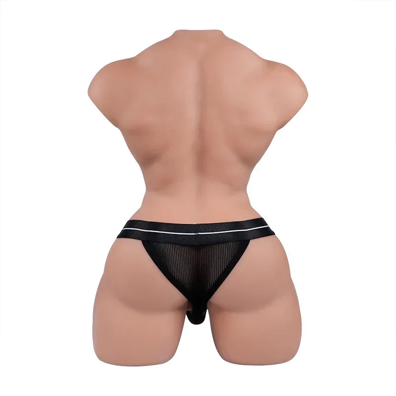 Realistic Big Headless Male Sex Torso Dildo