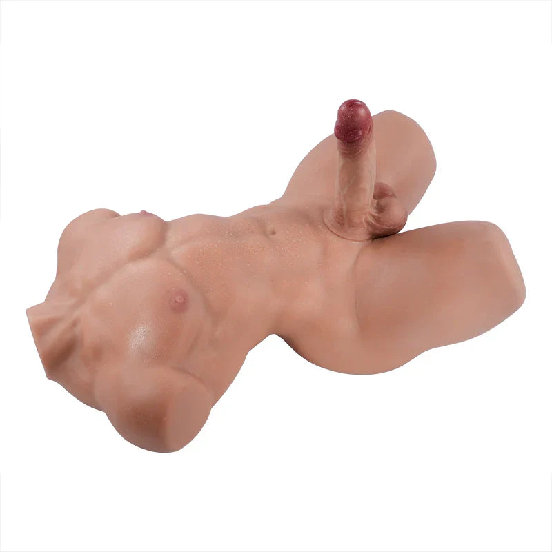 Realistic Big Headless Male Sex Torso Dildo