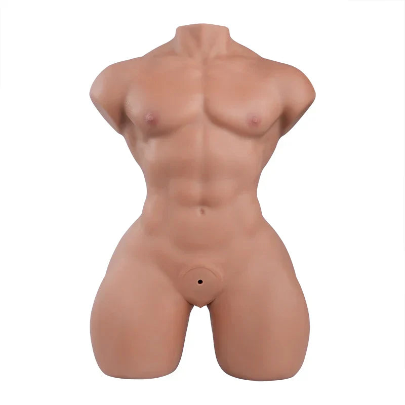 Realistic Big Headless Male Sex Torso Dildo