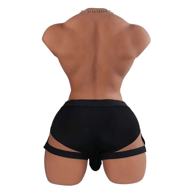 33.7LB Realistic 6 Inch Male Sex Torso Dildo
