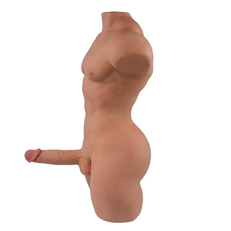 33.7LB Realistic 6 Inch Male Sex Torso Dildo