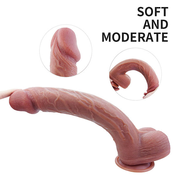 Gode ​​14 pouces xxx silicone réaliste