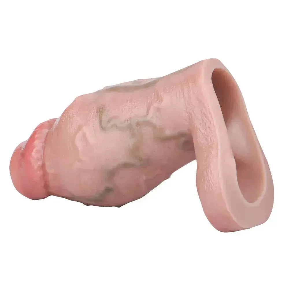 Fat Cock Sleeve 2.3 Inch Thick Hollow Dildo