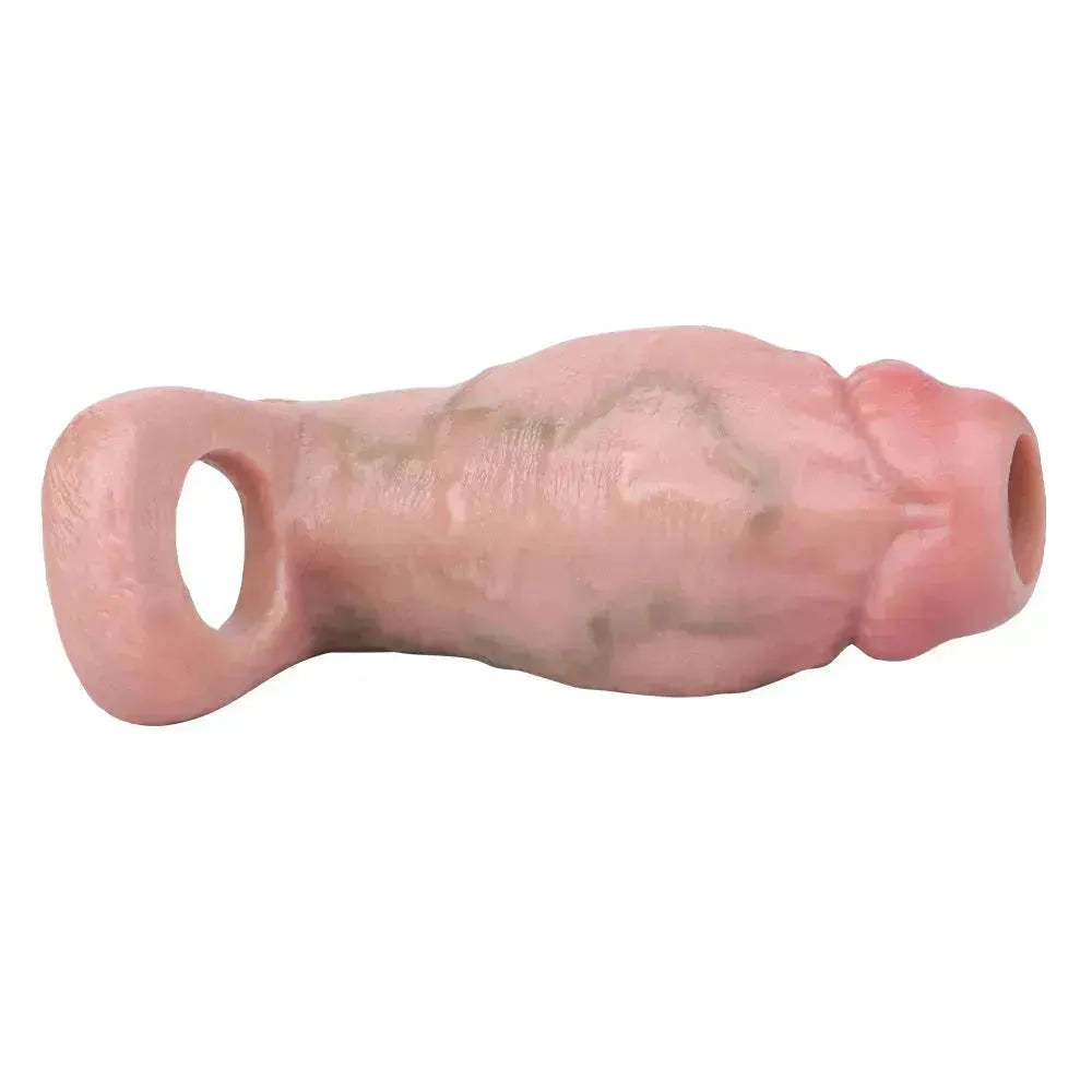 Fat Cock Sleeve 2.3 Inch Thick Hollow Dildo