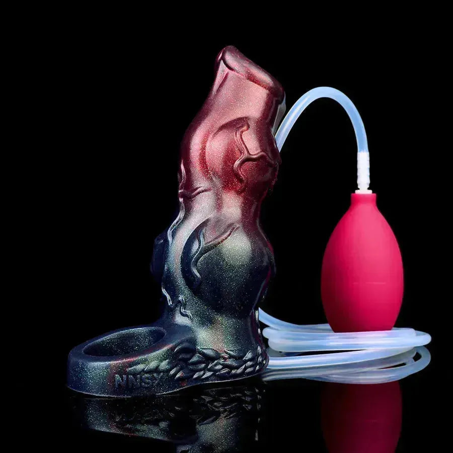 5 Inch Double Knot Opening Squirting Penis Sleeve