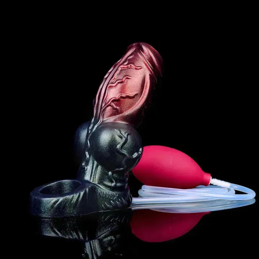 5 Inch Open Knot Squirting Penis Sleeve