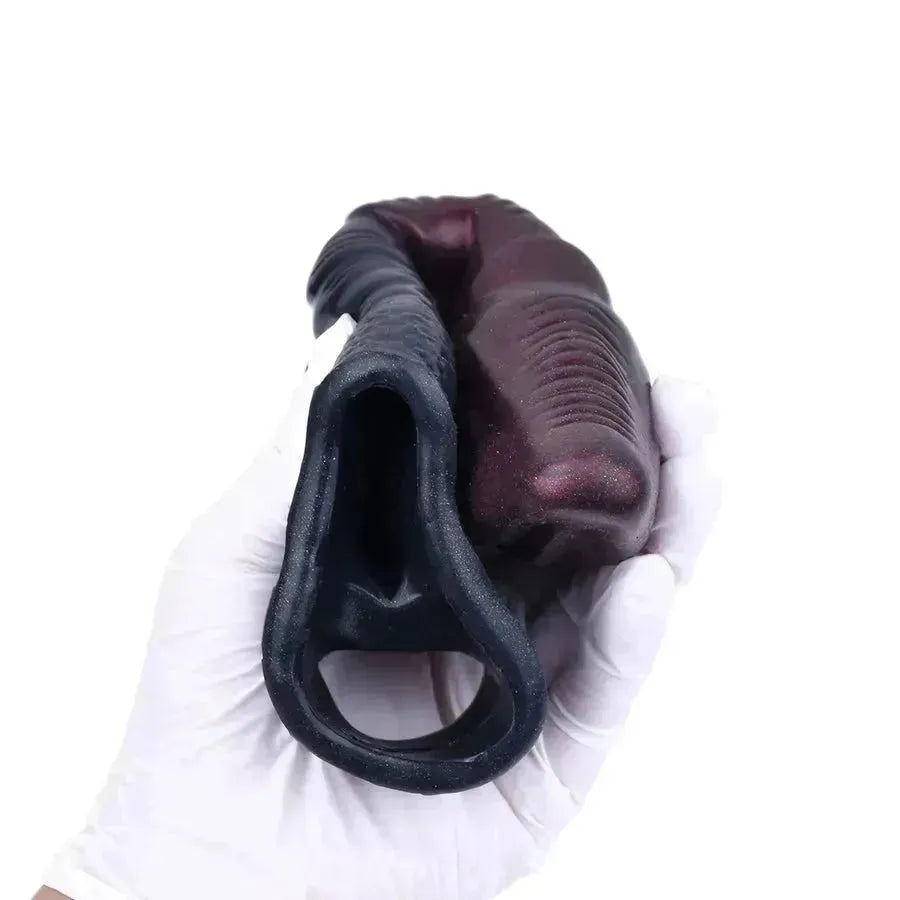 8 Inch Pointed Monster Tentacle Penis Extension Sleeve