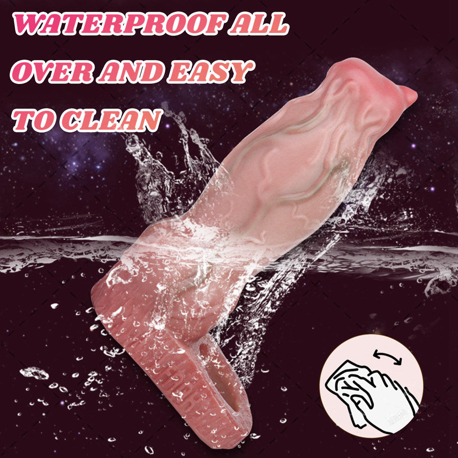 5.9 Inch Hollow Dildo Dog Vagina Penis Sleeve