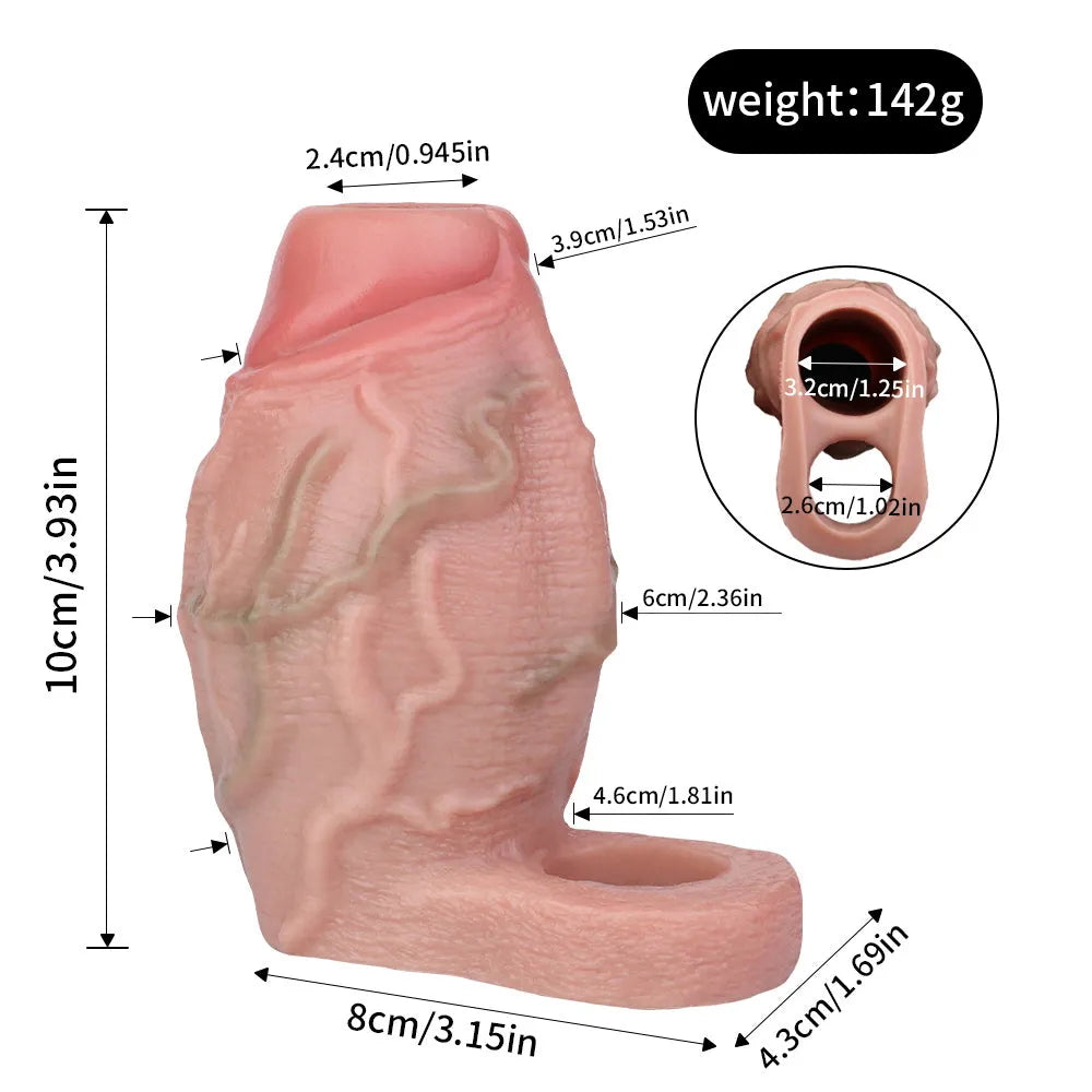 4 Inch Opening Fat Thick Penis Sleeve