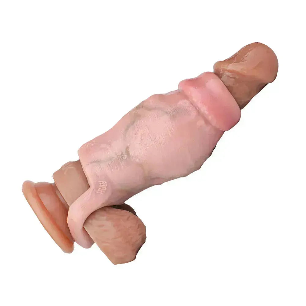 Fat Cock Sleeve 2.3 Inch Thick Hollow Dildo