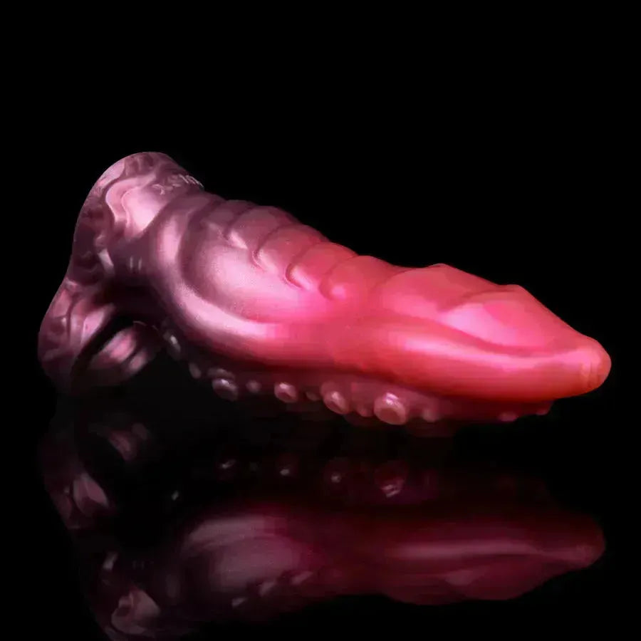 Pink Monster Tentacle Hollow Dildo Penis Sleeve