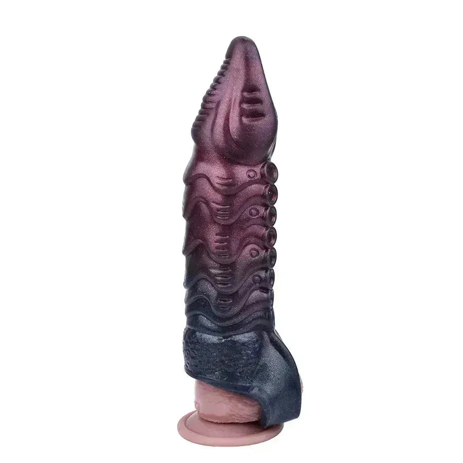 8 Inch Pointed Monster Tentacle Penis Extension Sleeve