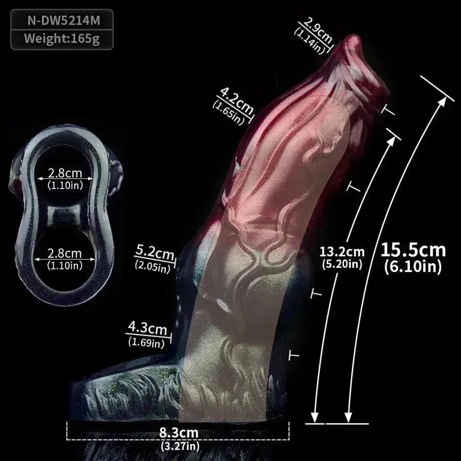 Wolf Knot Silicone Penis Extension Sleeve