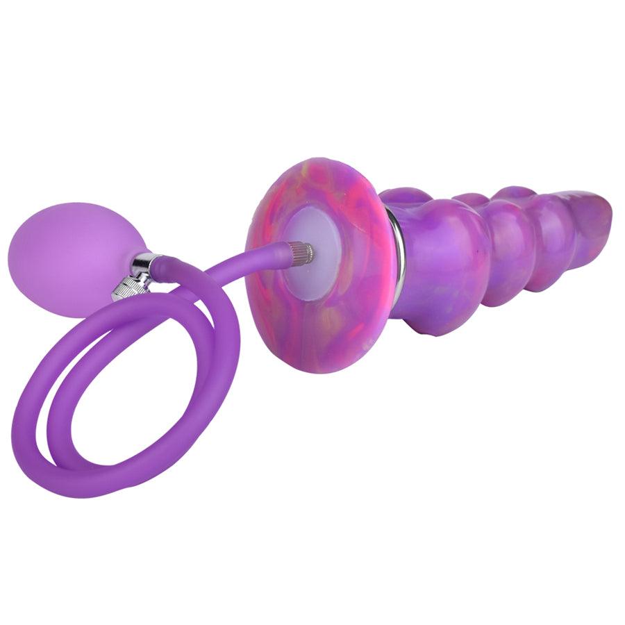 6 Inch Purple Knot Fantasy Ovipositor Toy