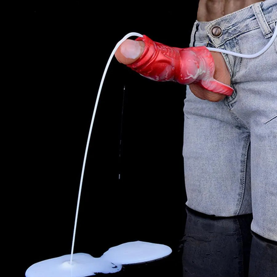 Fantasy Dog Knot Squirting Penis Sleeve