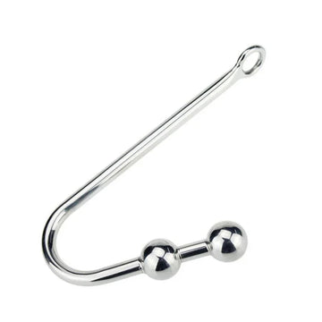 Round Beaded Stainless Steel Anal Hook