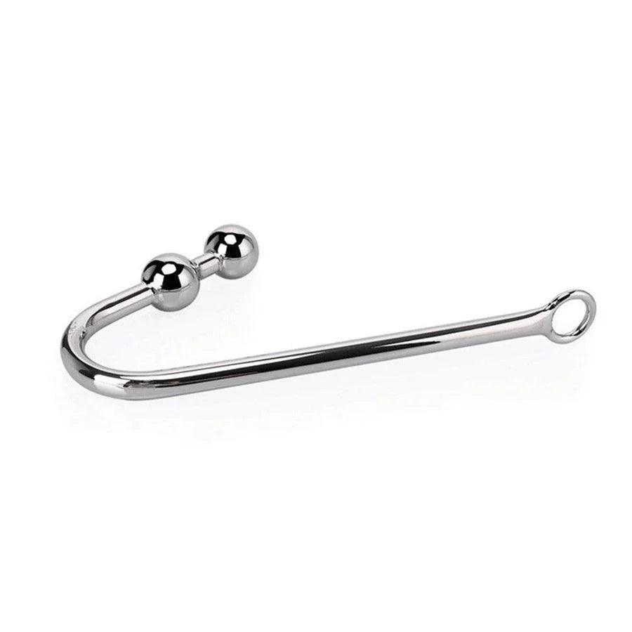Round Beaded Stainless Steel Anal Hook