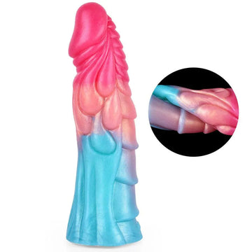 8 Inch Dragon Shaped Monster Silicone Penis Sleeve