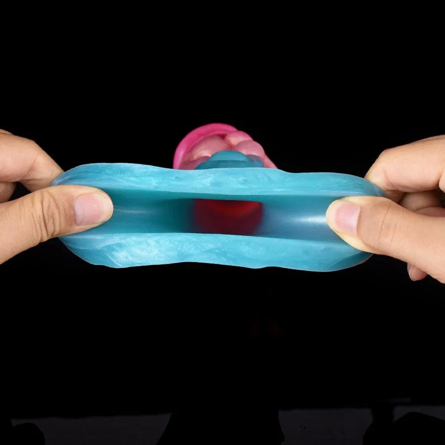 8 Inch Dragon Shaped Monster Silicone Penis Sleeve