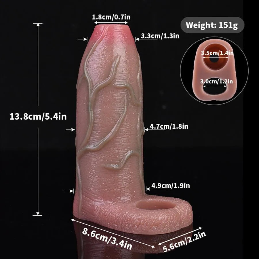 Life like 5 Inch Extender Penis Sleeve