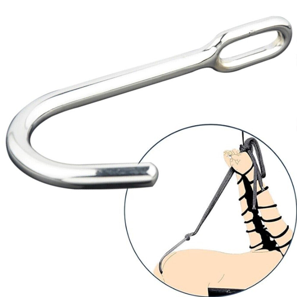 Small Stainless Steel Anal Hook Restraint Toy