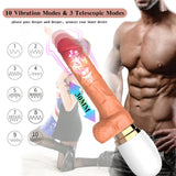 Charger l&#39;image dans la galerie, Automatic Heating Retractable Thrust Dildo