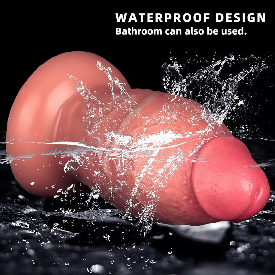 4 Inch Diameter Wide Realistic Giant Dildo
