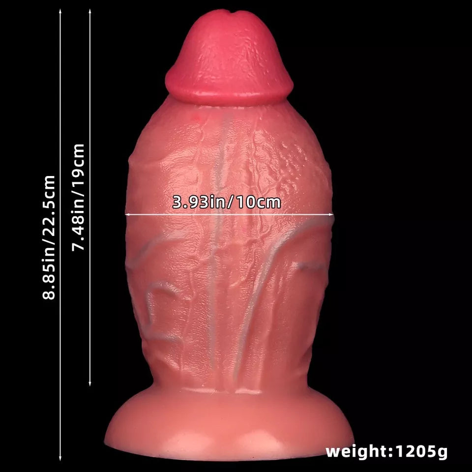 4 Inch Diameter Wide Realistic Giant Dildo