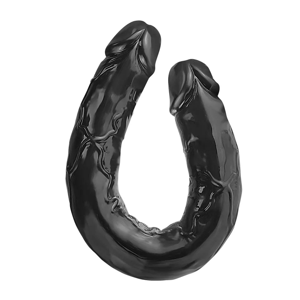 18 Inch Long Black Double Dildo