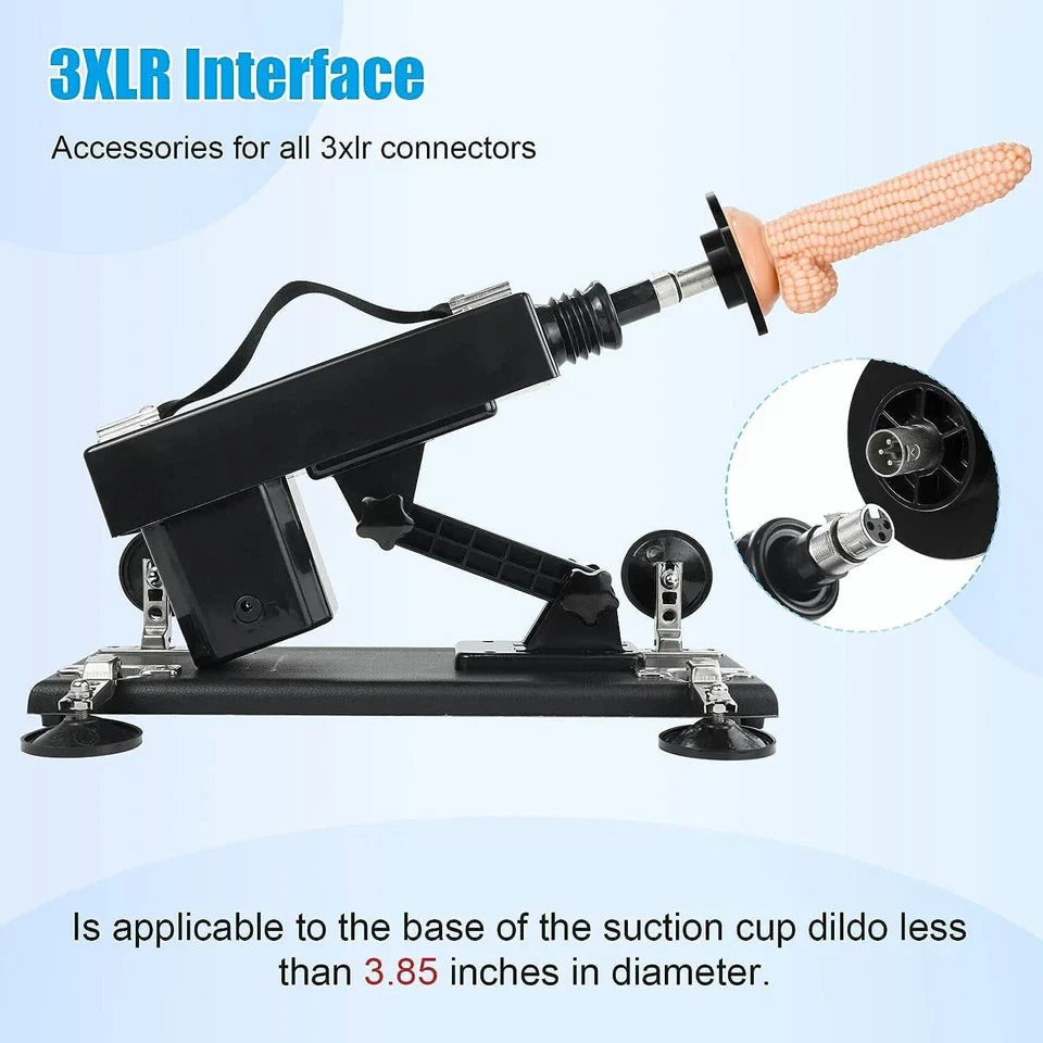 Automatic Thrusting Big Dildo Sex Machine with Suction Cup
