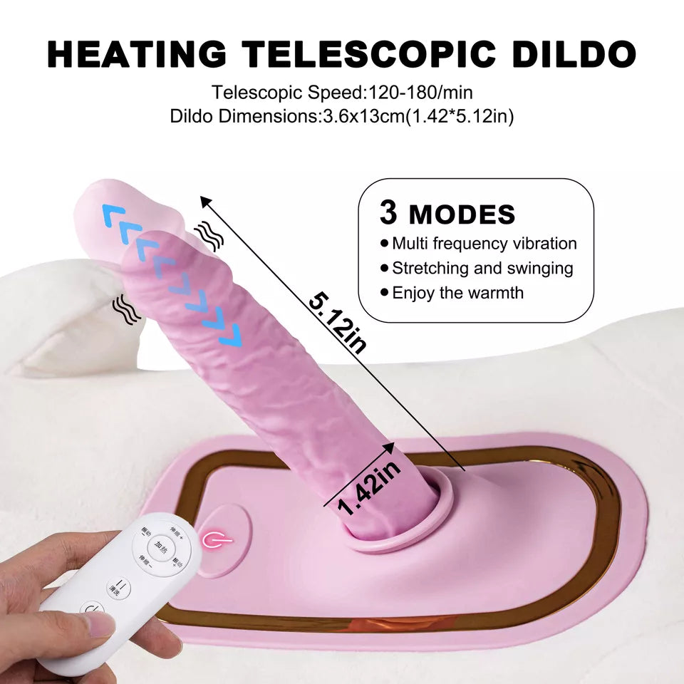 Stuffed Animal Sex Doll Bear with Dildo Machine Infinity Pillow