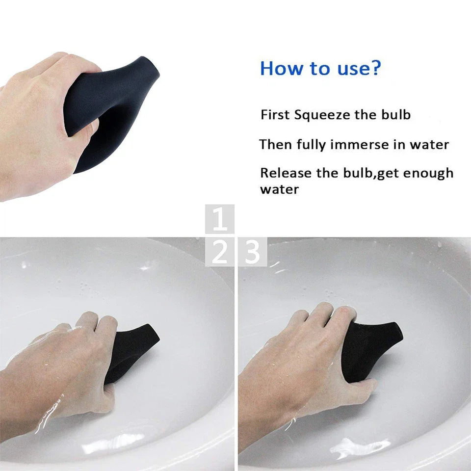 Anal Bulb Douche Cleaner Kit For Men
