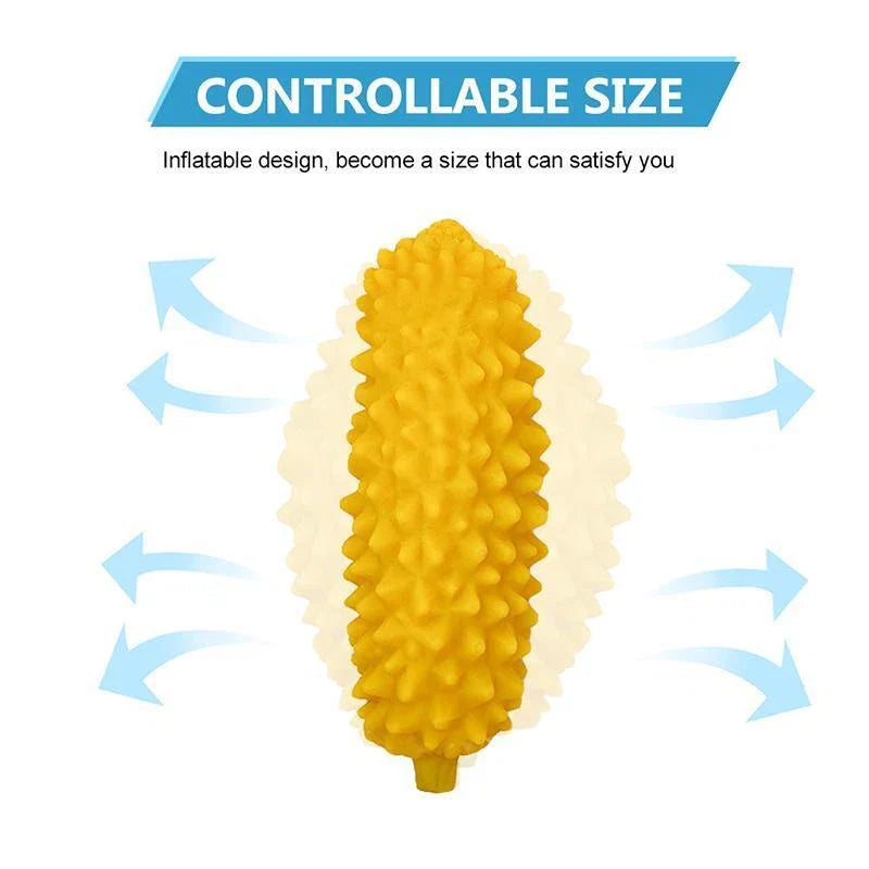 Durian Inflatable Anal Plug Pump Large Fruit Dildo