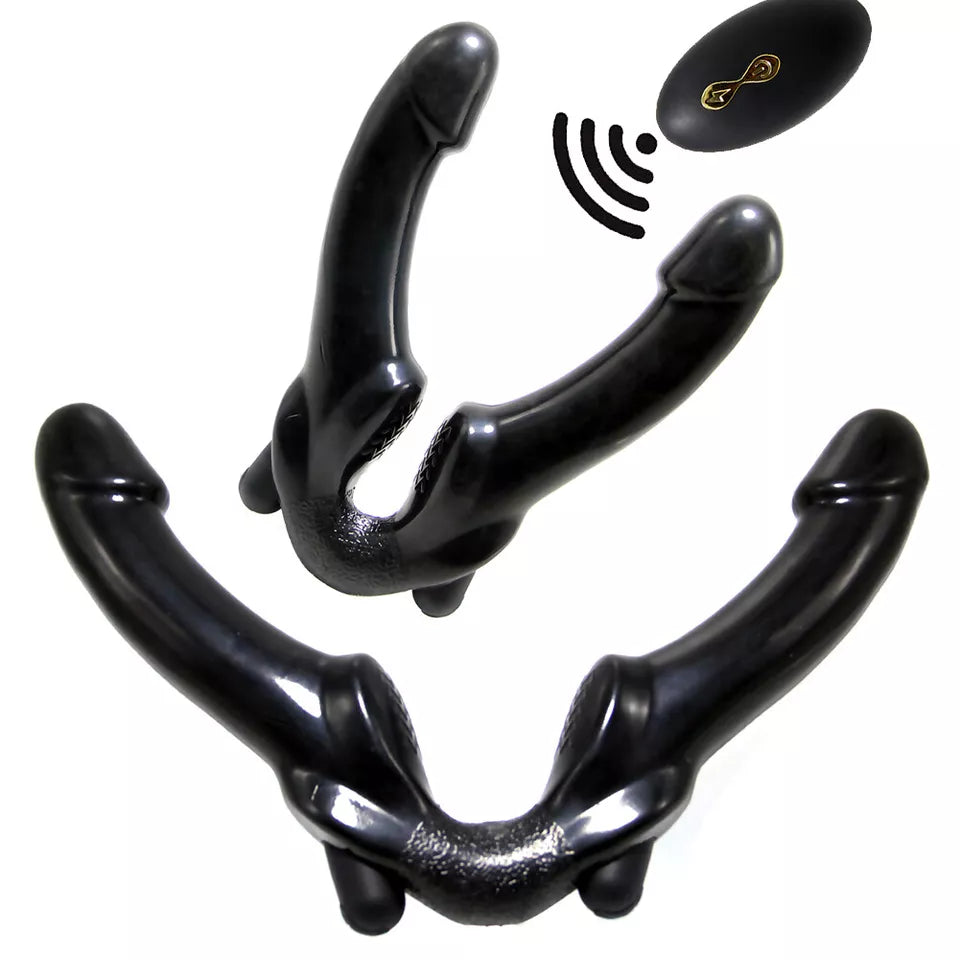 Remote Control Vibrating Double Dildo