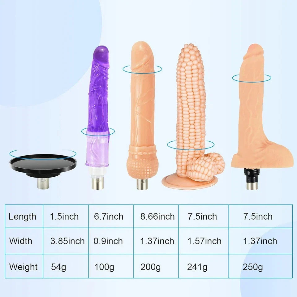 Automatic Thrusting Big Dildo Sex Machine with Suction Cup