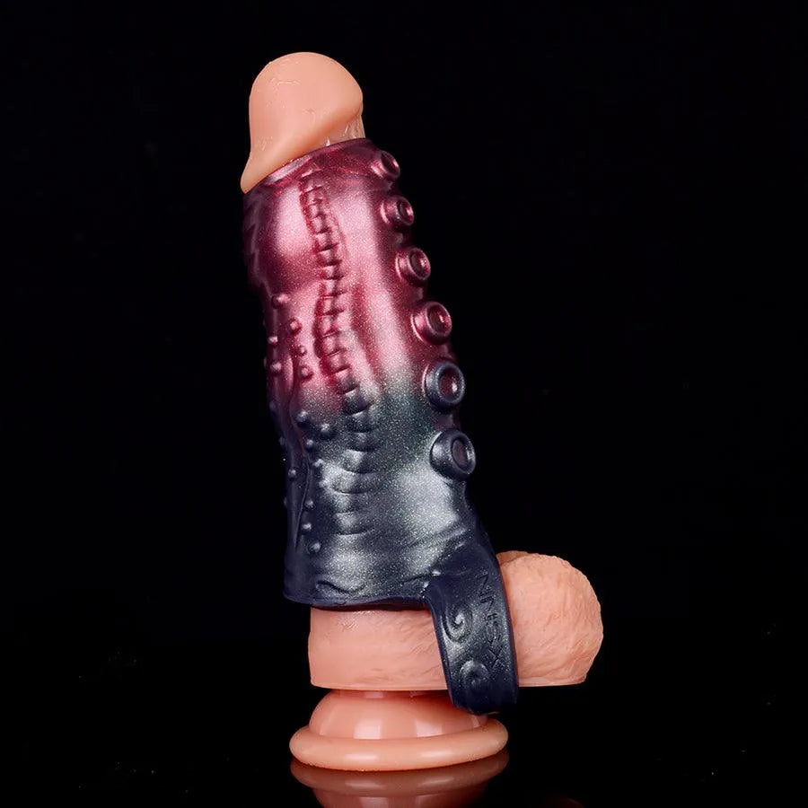 5 Inch Fantasy Opening Tentacle Penis Sleeve—Multiple sizes