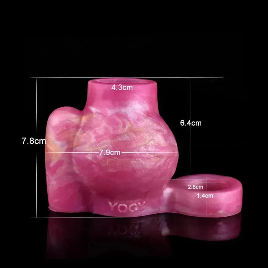 Super Big Knot Delayed Ejaculation Vibrating Penis Sleeve